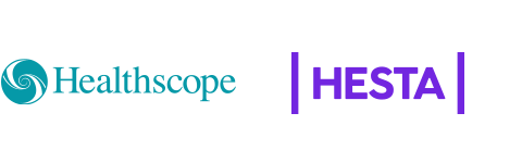 Healthscope and HESTA logos