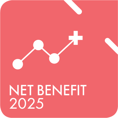 SuperRatings Net Benefit logo